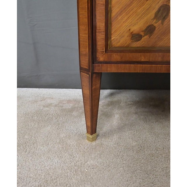 Louis XVI Mahogany Display Cabinet, 20th Century For Sale - Image 16 of 18