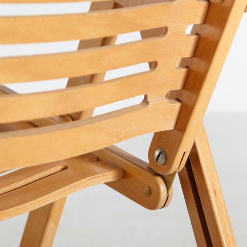 Brown Rex Rocking Chair from Niko Kralj, 1970s For Sale - Image 8 of 13