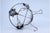 Bonboneiro with Silver Structure and Cut Glass Supported by Palms For Sale - Image 5 of 5