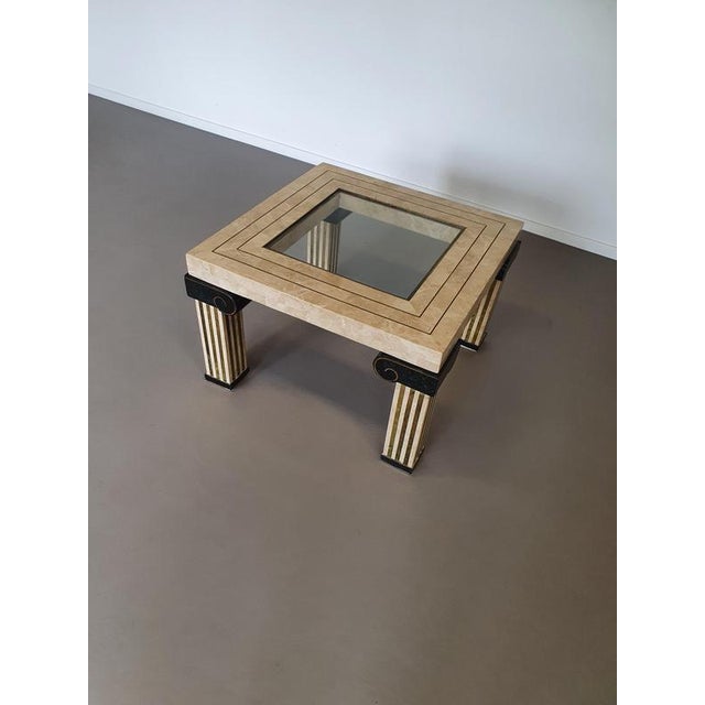 Tesselated Coffee Table from Maitland Smith, USA, 1980s For Sale - Image 6 of 7