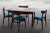 Brown Danish Teak Extendable Dining Table, 1960s For Sale - Image 8 of 9