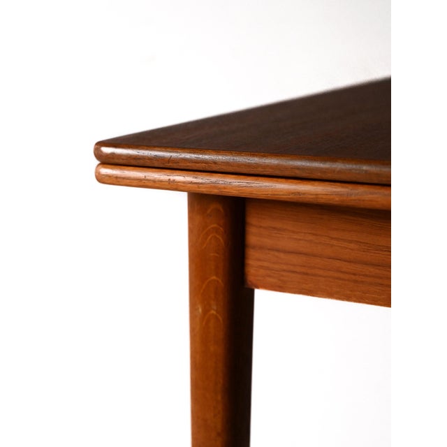 Brown Scandinavian Dining Table by Nils Jonsson for Hugo Troeds, 1950s For Sale - Image 8 of 10