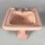 1920s Italian Art Deco Pink Ceramic Bidet and Sink, 1920s, Set of 2 For Sale - Image 5 of 18