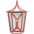 Cavanagh Mini Lantern Sconce in Coral Designer: kate spade new york Height: 12" Extension: 4.5" Backplate: 6.5" x 7.5"...