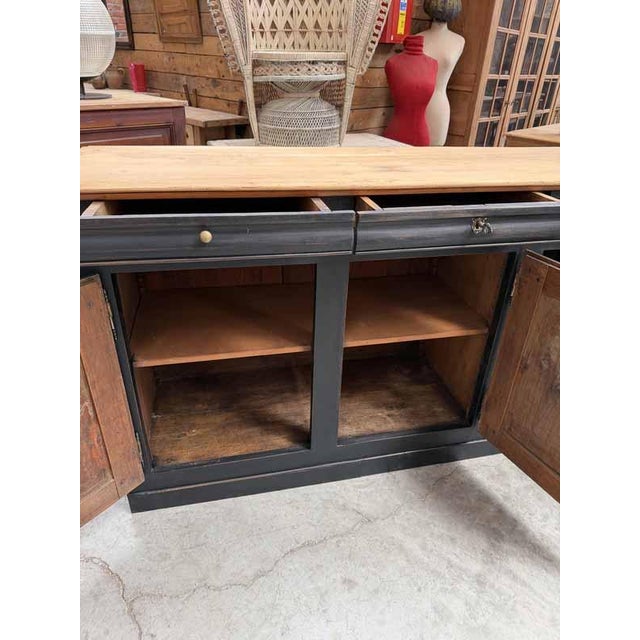 Late 19th Century Cherry Wood Sideboard For Sale - Image 4 of 11