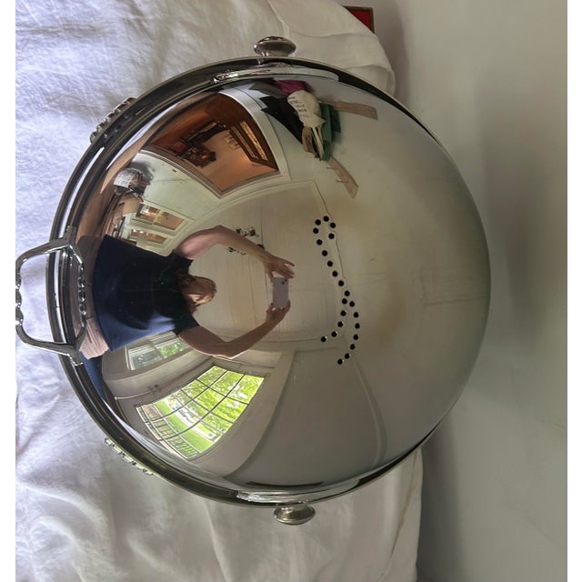 Chrome Bon Chef Elite Chafing Didh, 8 Quart For Sale - Image 8 of 9