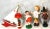 Vintage 1960s 14 Wooden Handcrafted Hanging Christmas Ornaments For Sale - Image 4 of 17
