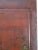 Wood Late 19th Century Red Antique Chinese Chinoiserie Style Cabinet For Sale - Image 7 of 13