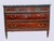 Louis XVI Style Chest of Drawers in Mahogany with Grey Veined Marble Top For Sale - Image 5 of 14