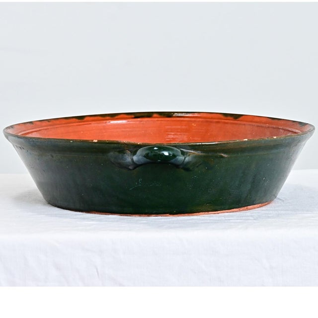 Ceramic French 19th Century Haute-Savoie Pottery Tian Bowl For Sale - Image 7 of 8