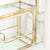 1970s Mid-Century Modern Curvilinear Polished Brass & Glass Etagere by Milo Baughman For Sale - Image 13 of 17