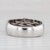 Vera Wang Vera Wang Love Men's Wedding Band Diamond 14k White Gold Size 10 Ring For Sale - Image 4 of 9