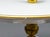 Ceramic Mid 20th Century Mottahedeh Italy Gold Porcelain Pedestal Tazza Compote Server Dessert Stand For Sale - Image 7 of 10