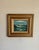 This vintage 1960s oil painting of a seascape by David Crespi depicts crashing waves against a rocky outcropping. The...