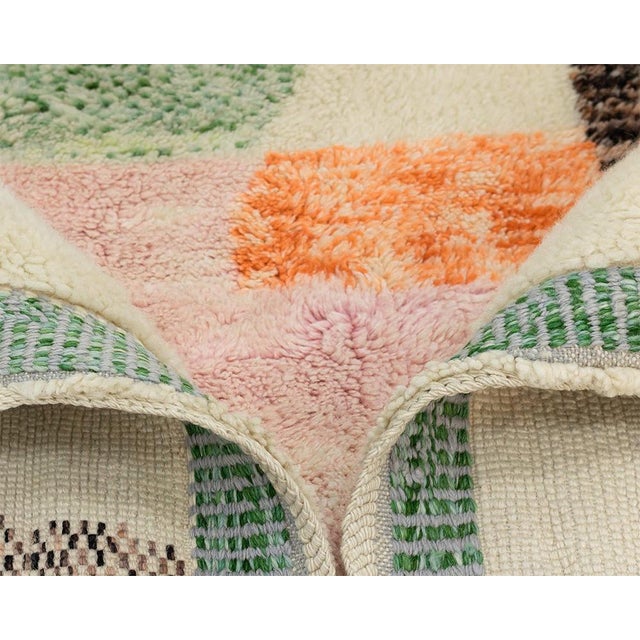 Hand-Knotted Wool Rug by Azele Studio For Sale - Image 12 of 13