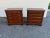 Pennsylvania House Vintage Pair of Vintage Solid Cherry Small Bachelor’s Small Chests. Well made, finished back, dovetail...