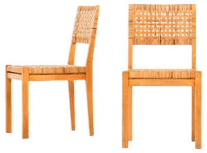 Set of Finnish Model 615 Dining Chairs by Aino Aalto for Artek
