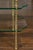 Mid 20th Century Brass Three-Tiered Table with Glass Shelves and Foliage Motifs For Sale - Image 12 of 12