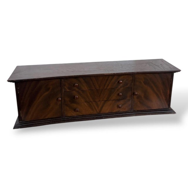 Secretaire in Walnut and Mahogany For Sale - Image 6 of 8