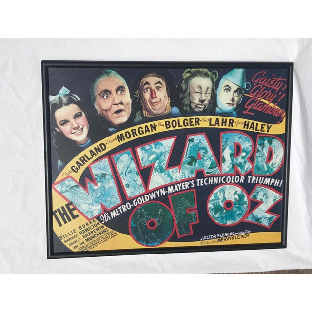 The Wizard of Oz (Mgm, 1939) Lobby Card Reproduction Framed Poster For Sale - Image 11 of 11