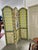 Upholstered 3-Panel Folding Screen For Sale - Image 9 of 11