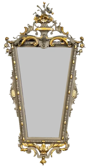 Vintage Decorative Glass Wall Mirror