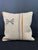 Turkish Hemp Pillow Cushion Natural Beige Orange Cushion Cover 20x20 For Sale - Image 4 of 4