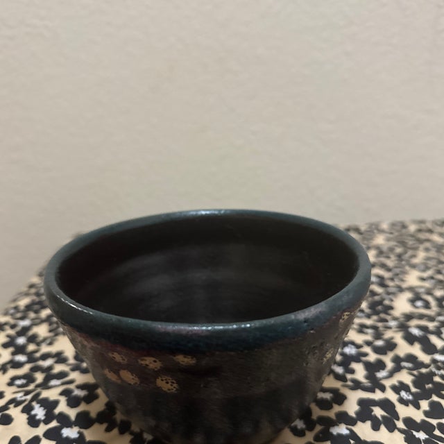 Traditional Hand Painted Bowl With Jalepeno Motif Made in Mexico For Sale - Image 3 of 7