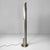 Italian Space Age Round Floor Lamp in Metal with White Interior, 1970s For Sale - Image 4 of 18
