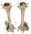 Yaacov Heller Adam and Eve Sterling Silver Candlesticks, Pair, 1993 For Sale - Image 11 of 18