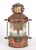 Copper Early 20th Century Ankerlight DHR Holland Copper & Glass Ship Lantern For Sale - Image 8 of 11