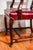 Wood Beautiful English Antique Carved Wood Walnut Desk Arm Chair Leather Seat For Sale - Image 7 of 18