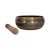 Boho Chic Tibetan Brass Singing Bowl With 5 Dhyani Buddhas For Sale - Image 3 of 7
