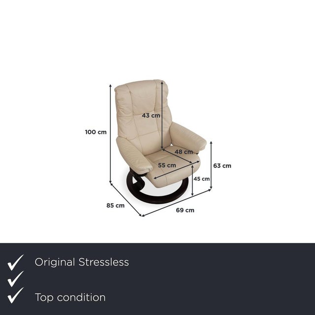 The Stressless Mayfair recliner (including matching footstool) is a true icon of Scandinavian comfort design. from the...