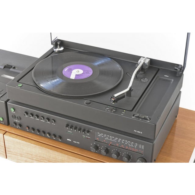 525 PS550s and TGC450 HiFi System Director by Dieter Rams for Braun AG, Germany, 1977, Set of 3 For Sale - Image 9 of 16