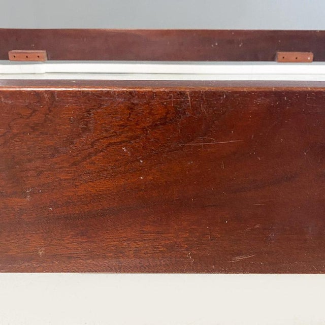 Califfo Bed in Wood attributed to Ettore Sottsass for Poltronova, 1960s For Sale - Image 17 of 18
