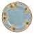 George Jones Strawberry Blossom Cabinet Plate, Late 19th Century English Majolica For Sale