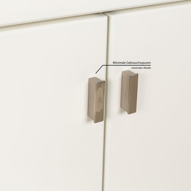 Wood Kira Wooden Sideboard in White-Grey from Musterring For Sale - Image 7 of 13