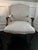 Upholstered French Style Chairs- A Pair For Sale - Image 9 of 12