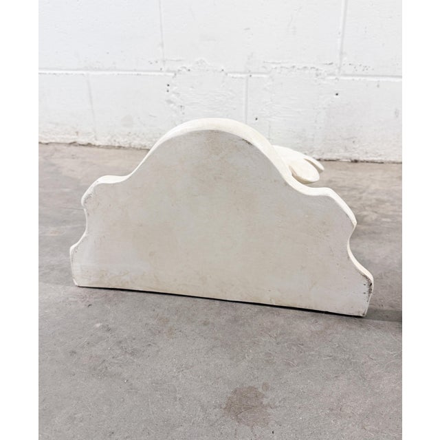 Vintage Regency Serge Roche Botanical Palm Frond Wall Brackets For Sale - Image 11 of 13