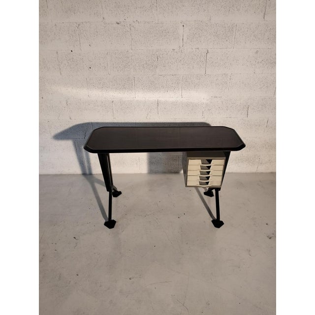 Arco Series Typing Desk by BBPR for Olivetti Synthesis, 1960s For Sale - Image 12 of 14