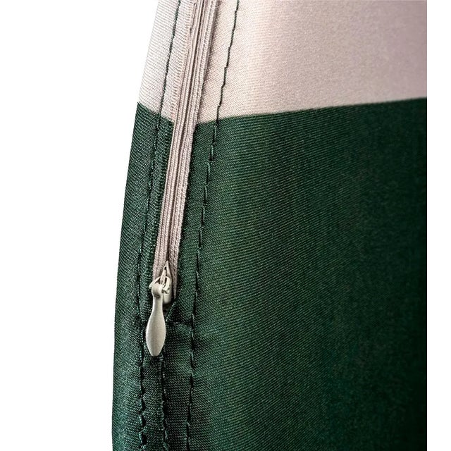 Abstract Kazimir Screen Type C in Green, Red, White, & Black by Julia Dodza for Colé For Sale - Image 4 of 9