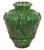 Italian Italian Green Glazed Terracotta Vase For Sale - Image 3 of 10