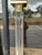 Mid-Century Modern Italian Neo-Classical Style Lucite & Brass Pedestals Columns or Floor Lamps - Pair For Sale In Atlanta - Image 6 of 9
