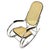 Vintage Chrome and Rattan Rocking Chair, 1960s For Sale - Image 11 of 11