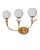 2020s Currey & Company Rossville Triple-Light Wall Sconce For Sale - Image 5 of 5