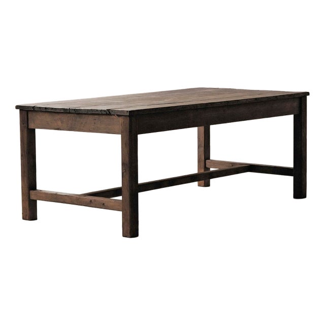French Farmhouse Table in Pine, 1900 For Sale