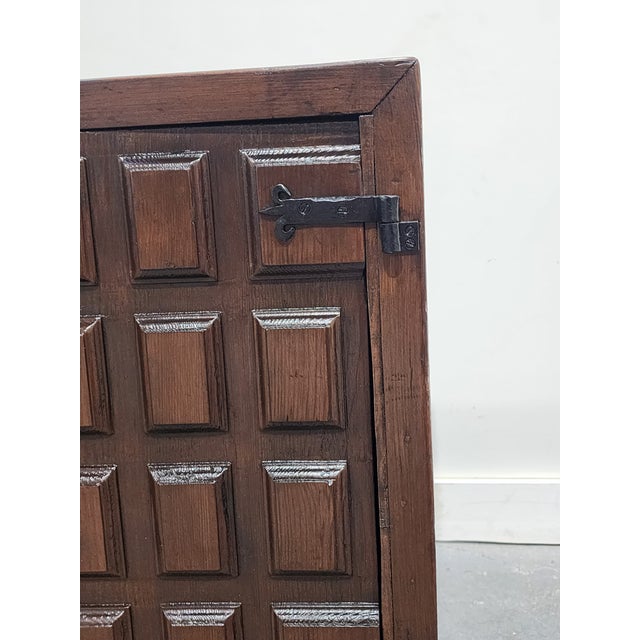 Antique Early 20th Century Spanish Baroque Catalan Carved Wood Credenza For Sale - Image 13 of 16