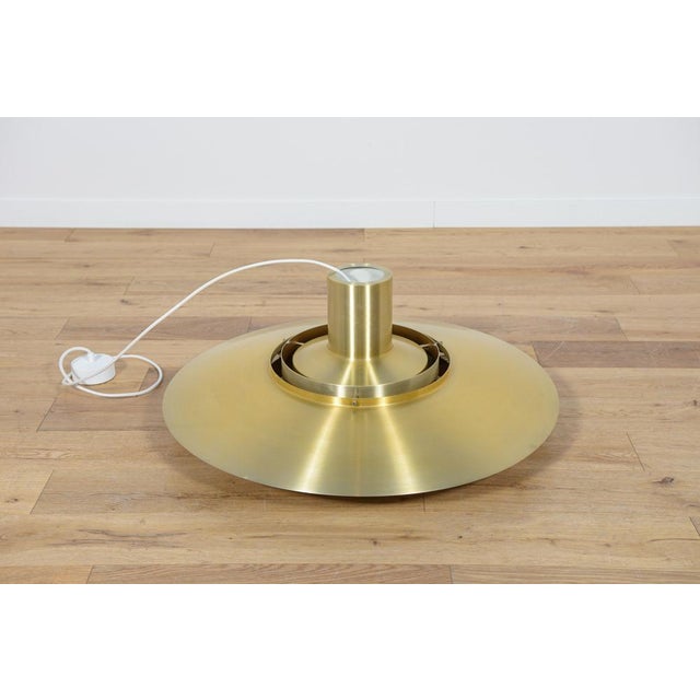 Metal Large Mid-Century Ceiling Lamp Model P700 by Preben Fabricius & Jørgen Kastholm for Nordisk Solar, 1960s For Sale - Image 7 of 16