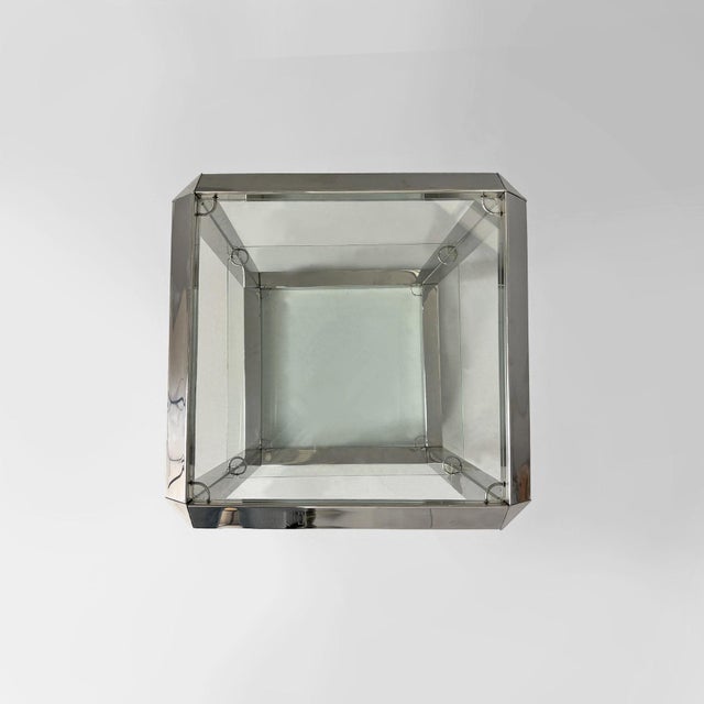 1970s Italian Modern P800 Coffee Table attributed to Alberto Rosselli for Saporiti, 1970s For Sale - Image 5 of 13